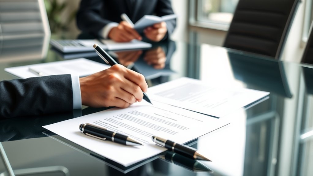 secure agreement before filming