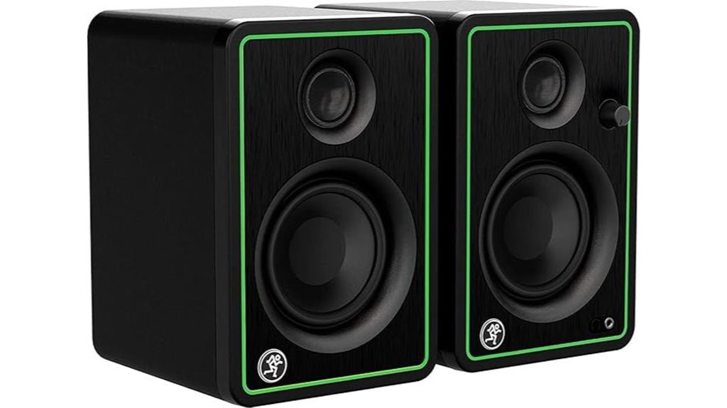small compact studio monitors