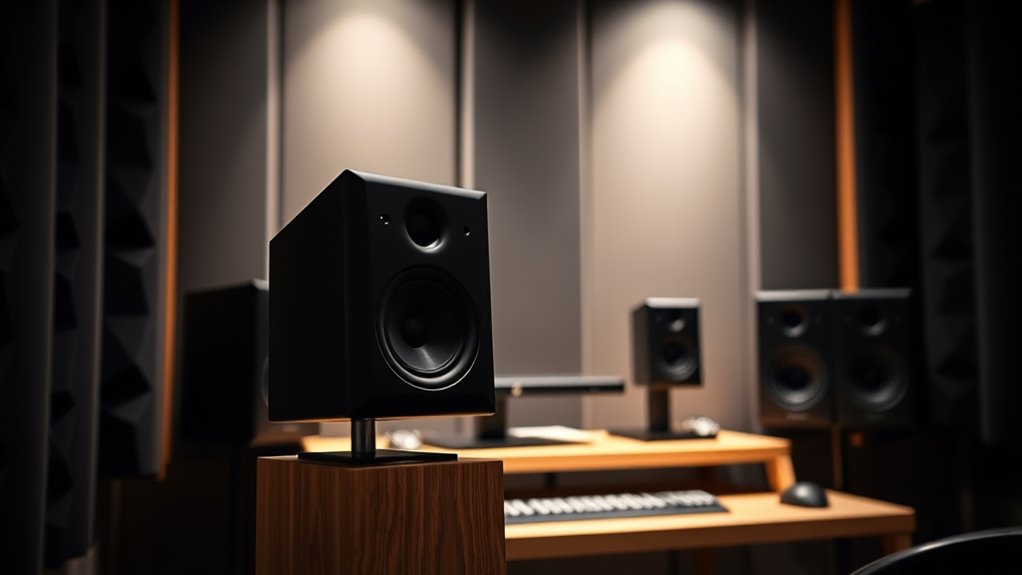small room studio monitoring