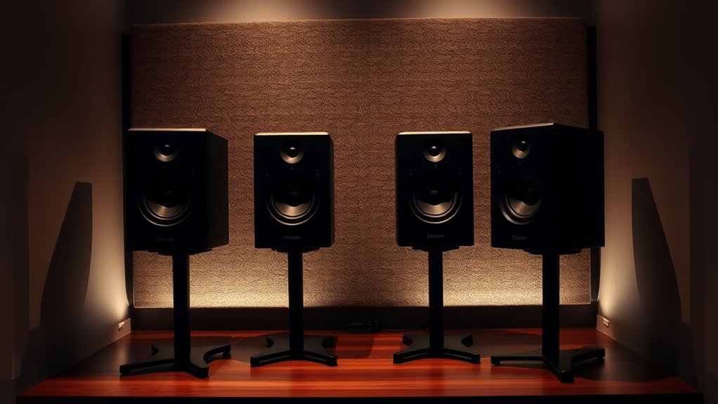 small room studio monitors