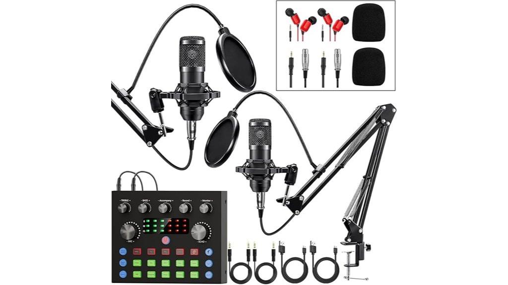 streaming microphone audio bundle