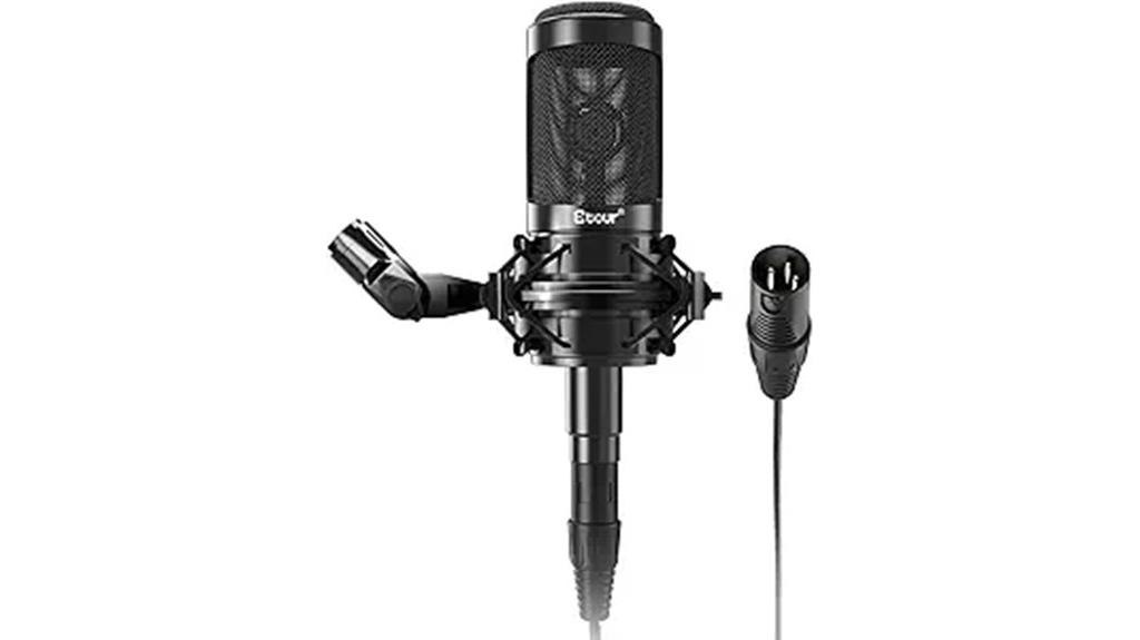 studio microphone set with accessories