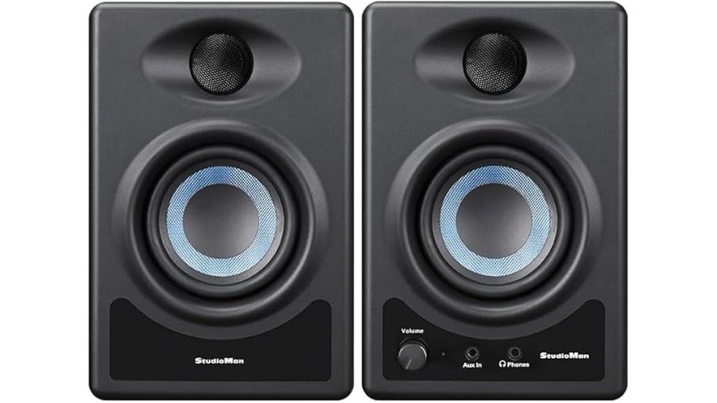 studio monitor pair