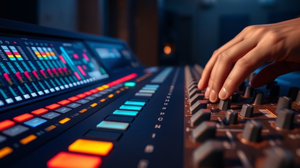 tactile fader control benefits