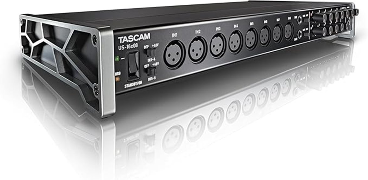 tascam usb audio interface