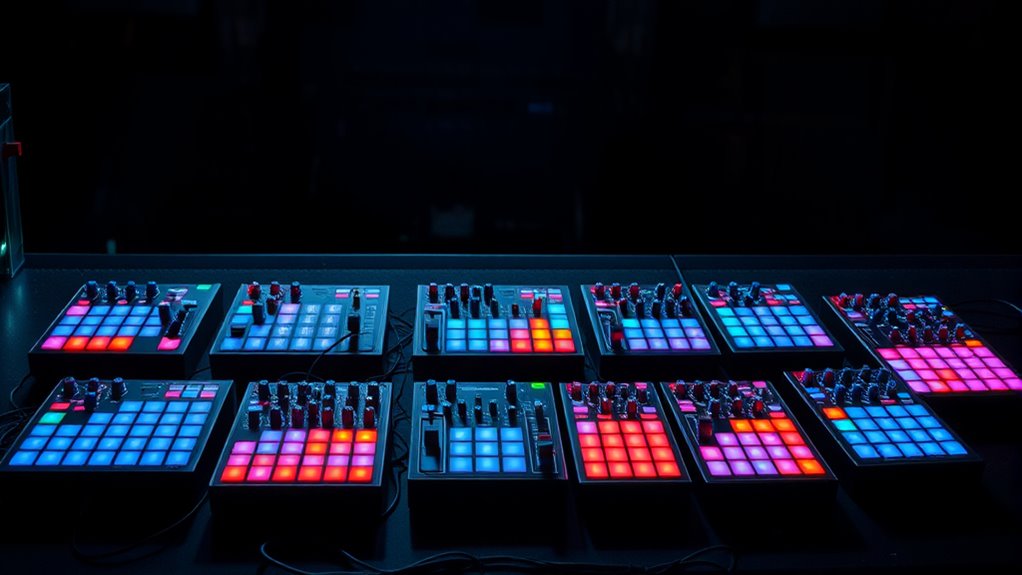 top midi foot controllers