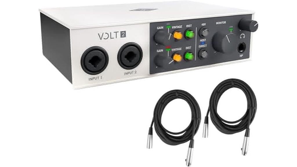 universal audio volt 2 bundle