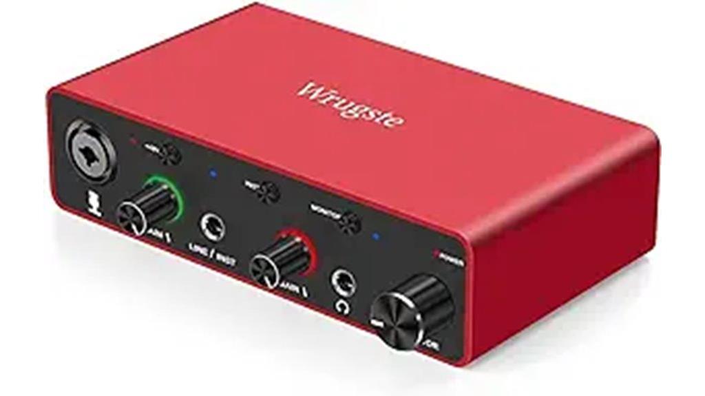 usb audio interface with phantom