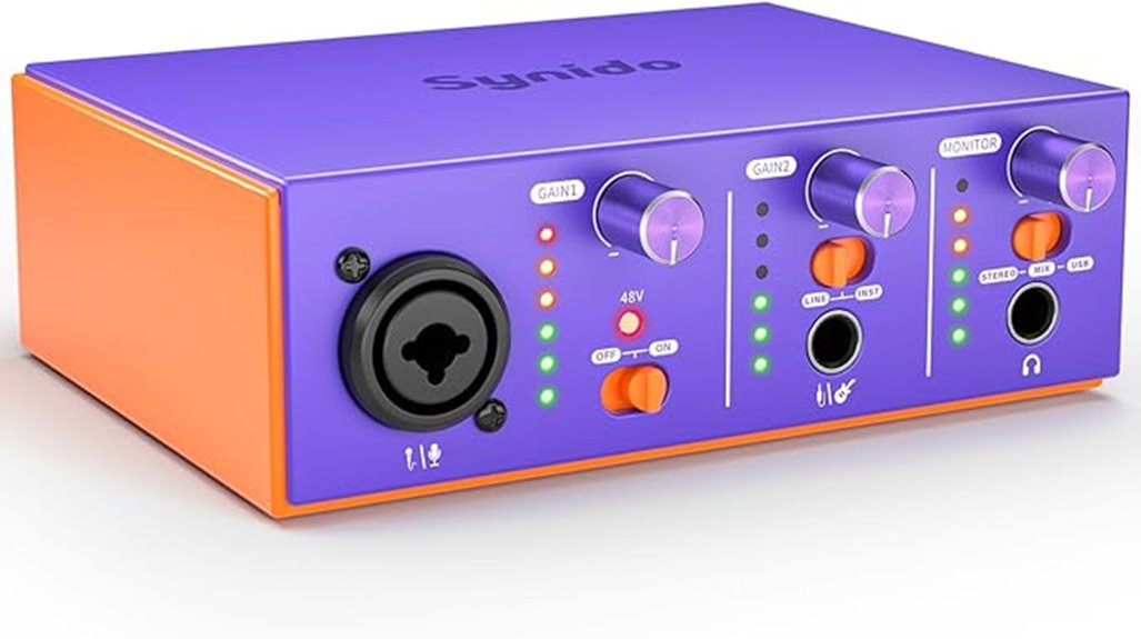 usb c recording interface