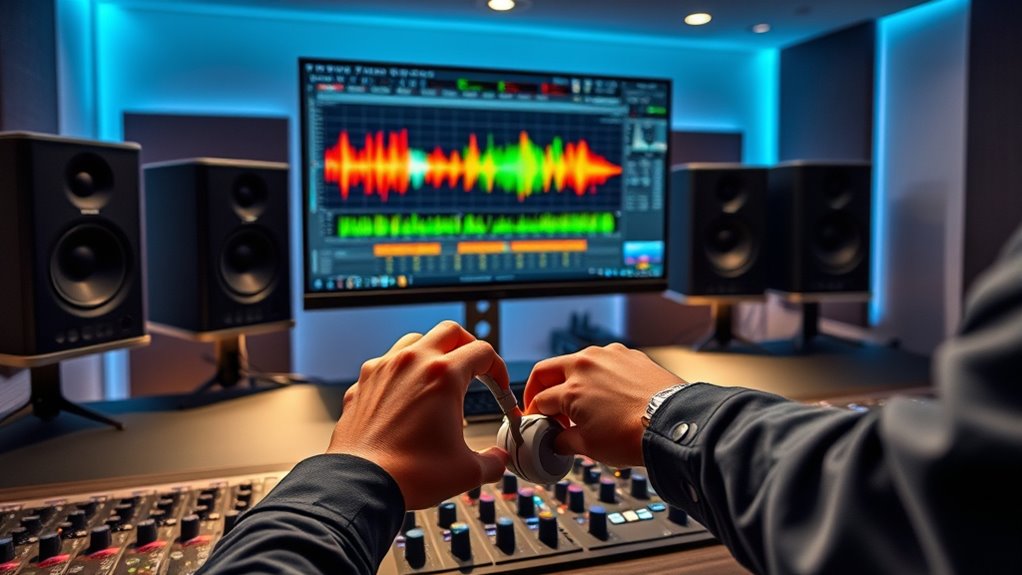 use reference tracks consistently