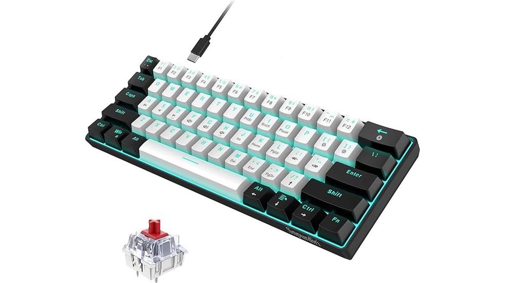 wired mechanical gaming keyboard