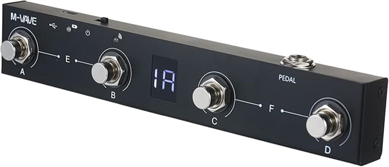 wireless midi pedal controller
