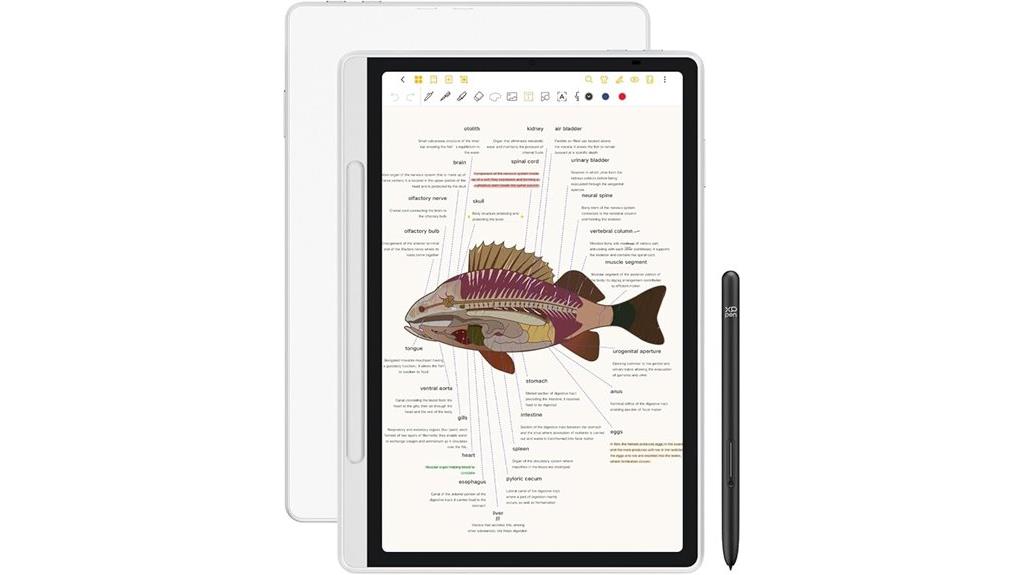 10 95 inch digital notebook
