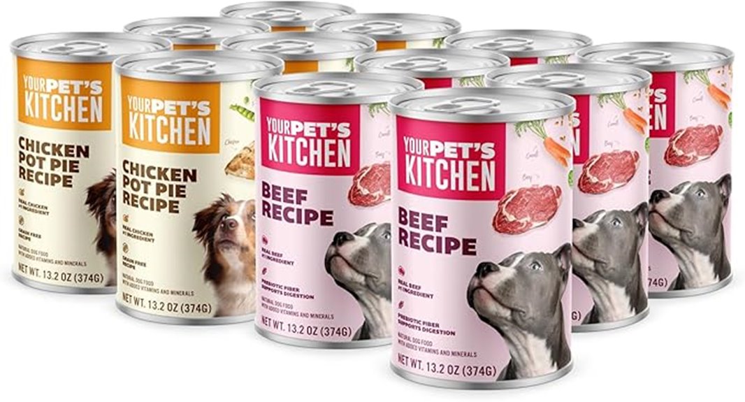 12 pack wet dog food