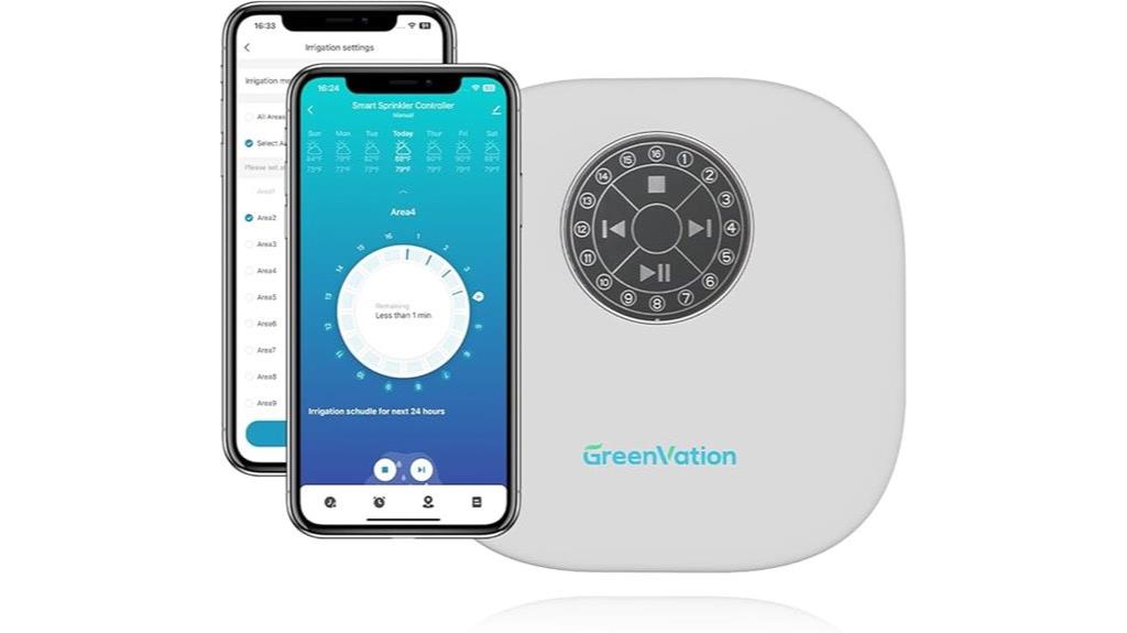 12 zone wifi sprinkler timer