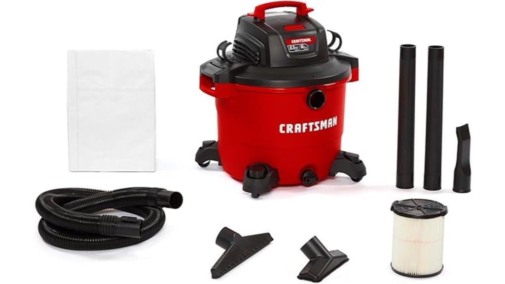 16 gallon workshop vacuum