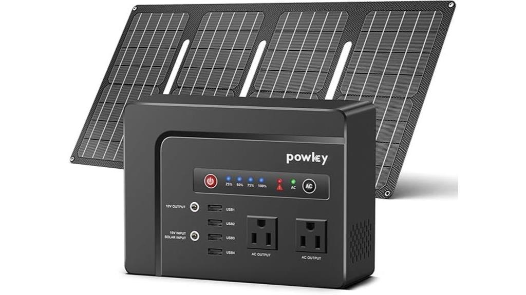 200w solar power generator