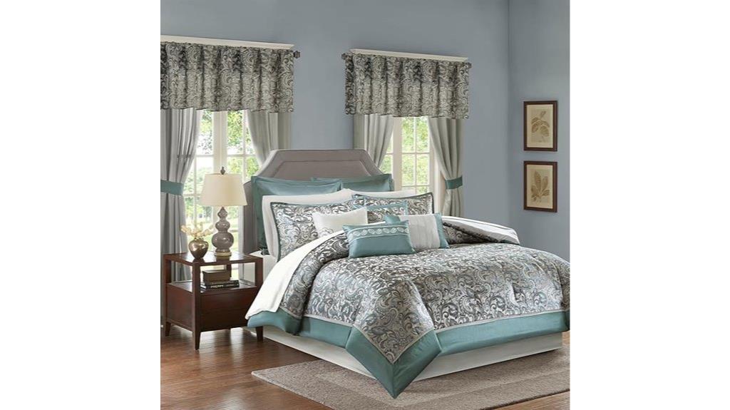 24 piece bedding set