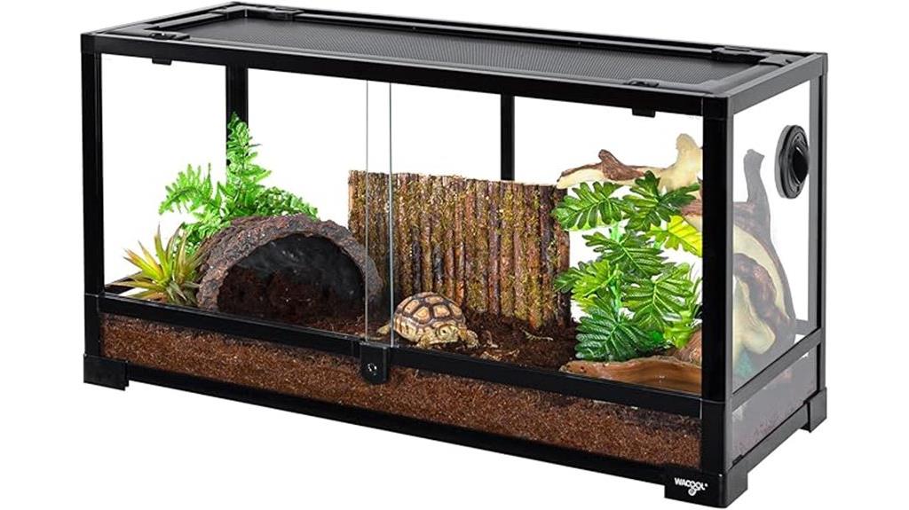25 gallon glass reptile tank