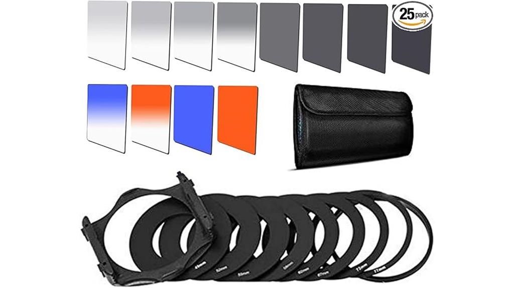 25 pack square filter kit