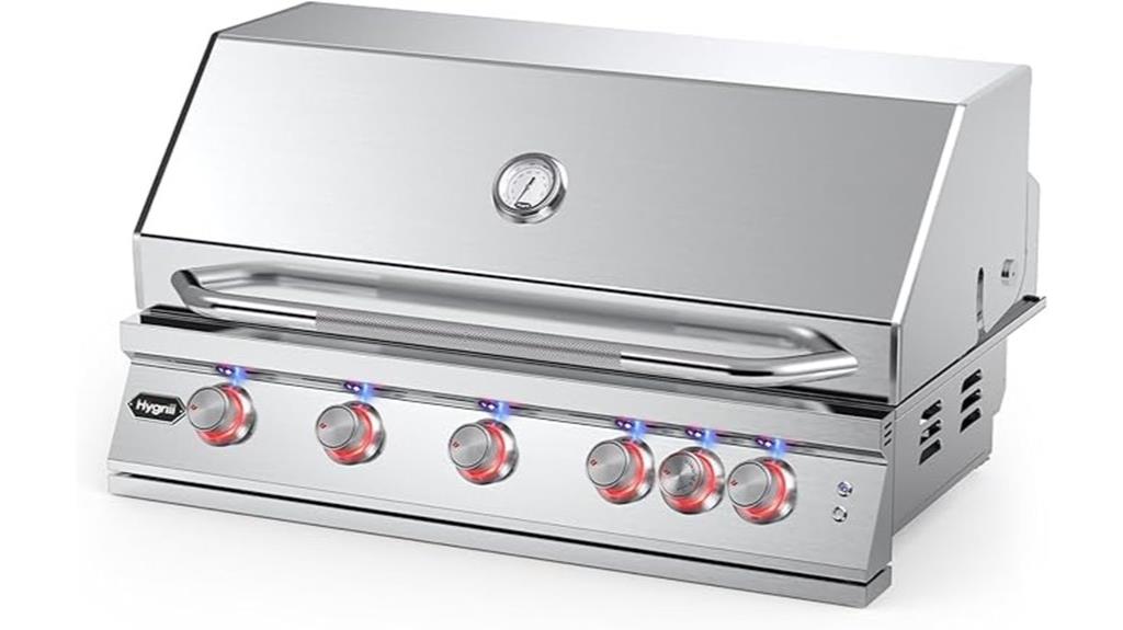 40 inch built in grill