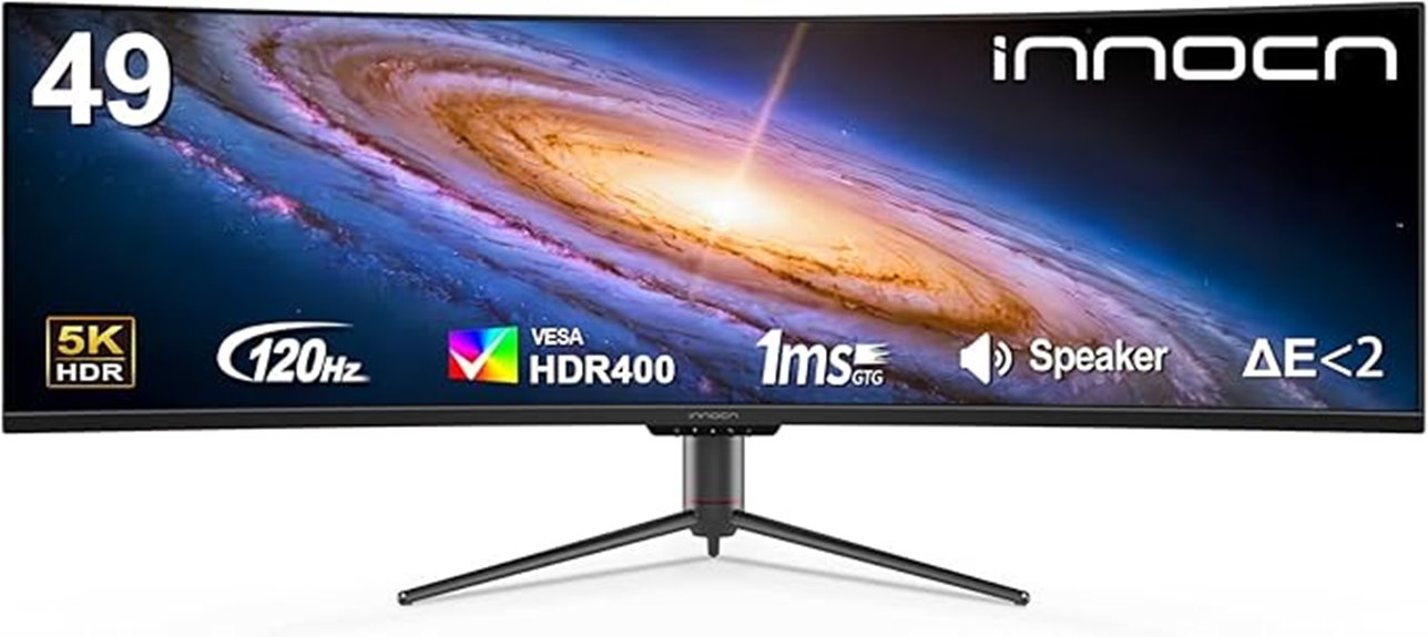 49 inch curved gaming monitor