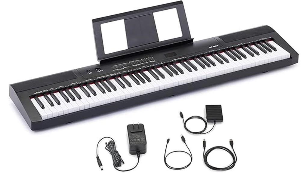 88 key electric keyboard