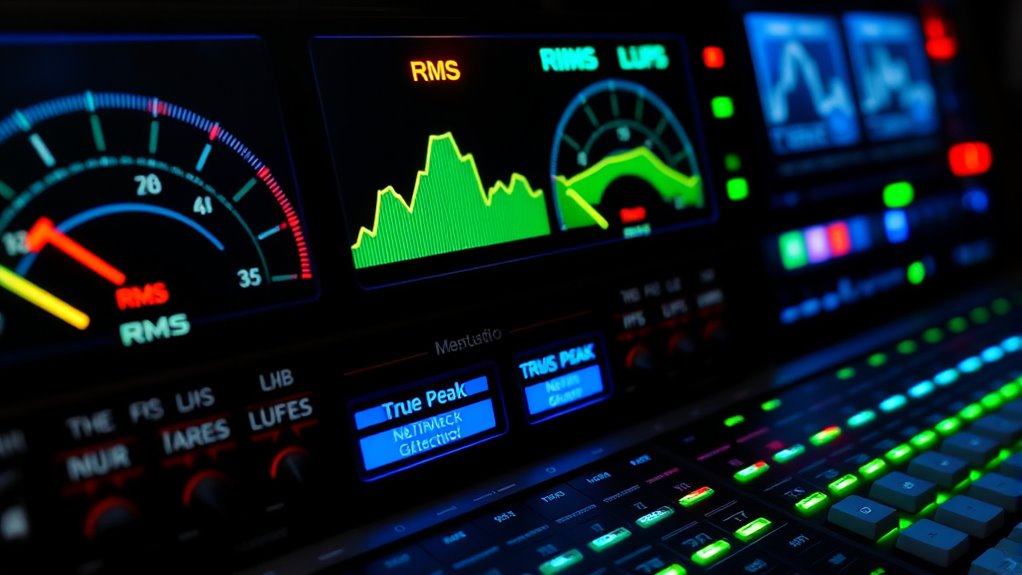 accurate audio level monitoring