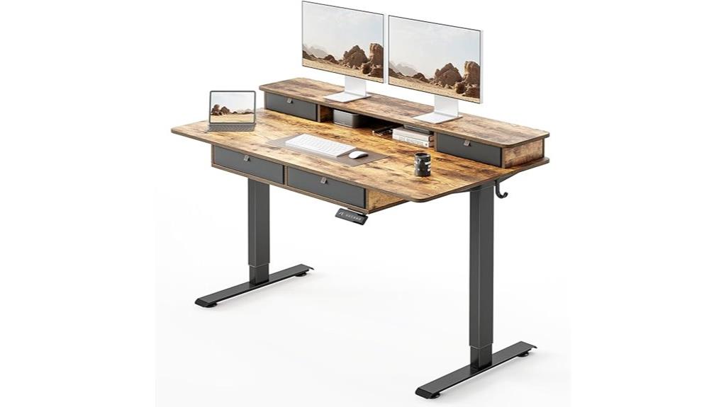 adjustable electric standing desk