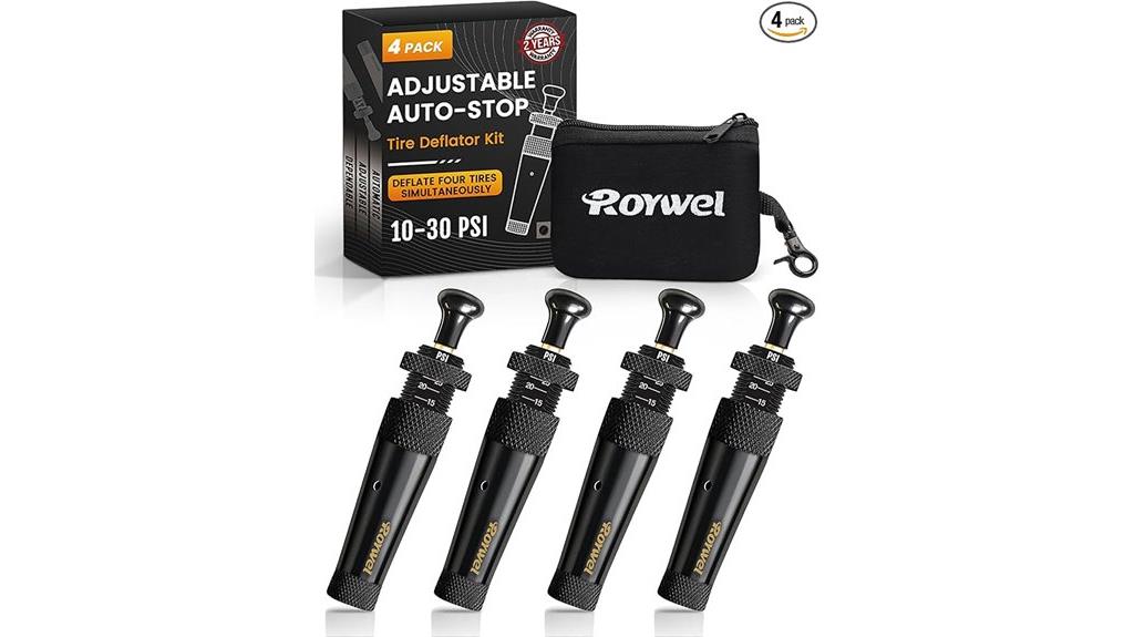 adjustable four piece deflator