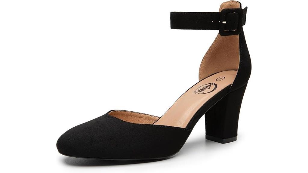 adjustable heel chunky shoes