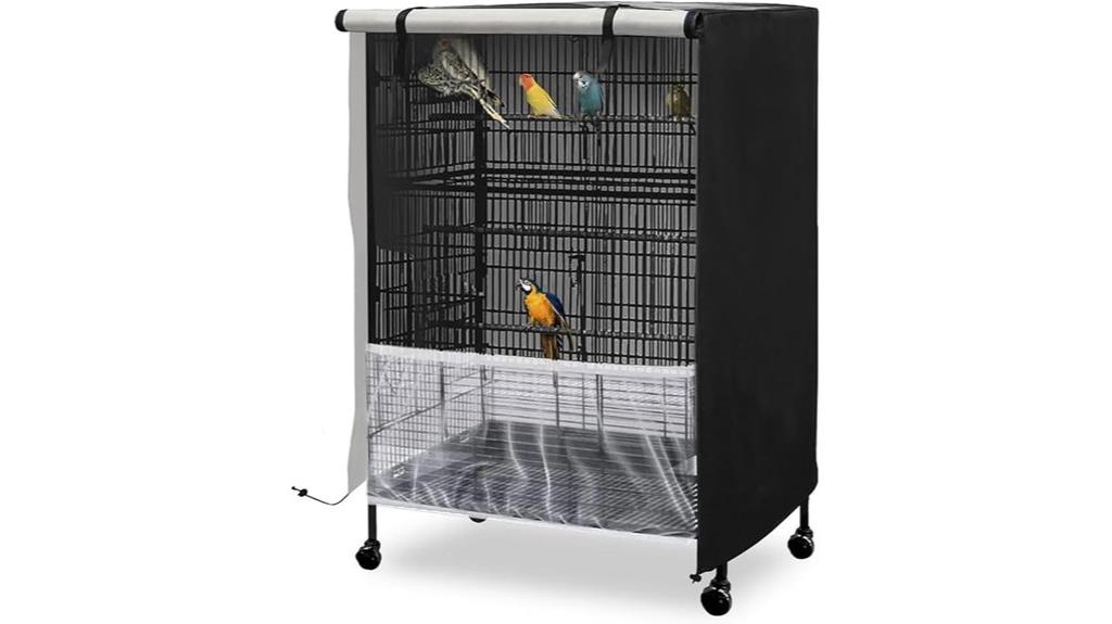 adjustable nylon bird cover