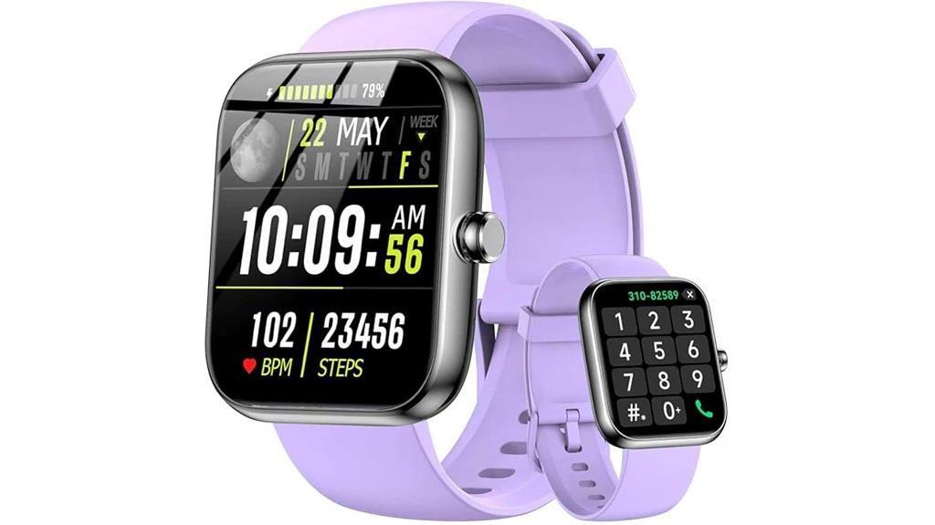 alexa enabled touchscreen fitness watch