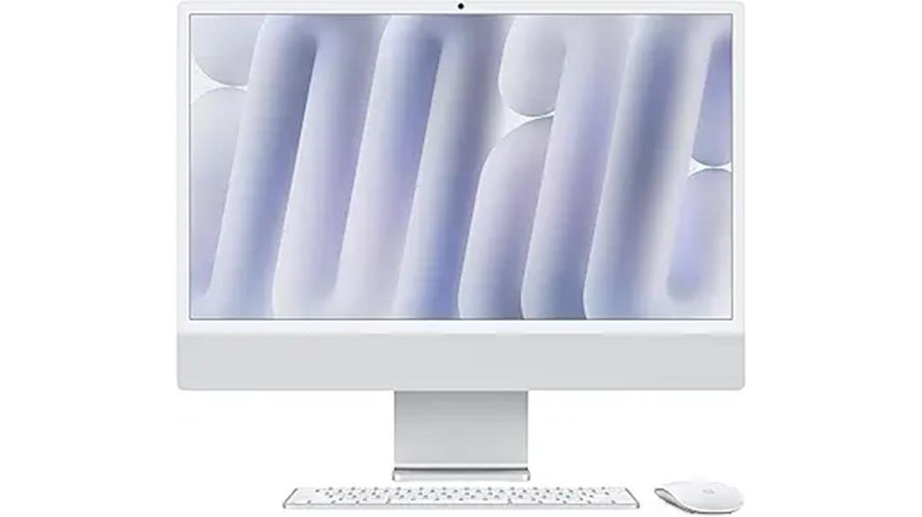 apple m4 imac silver