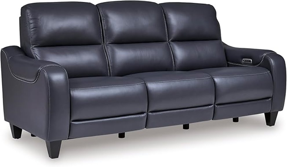 ashley reclining sofa with usb