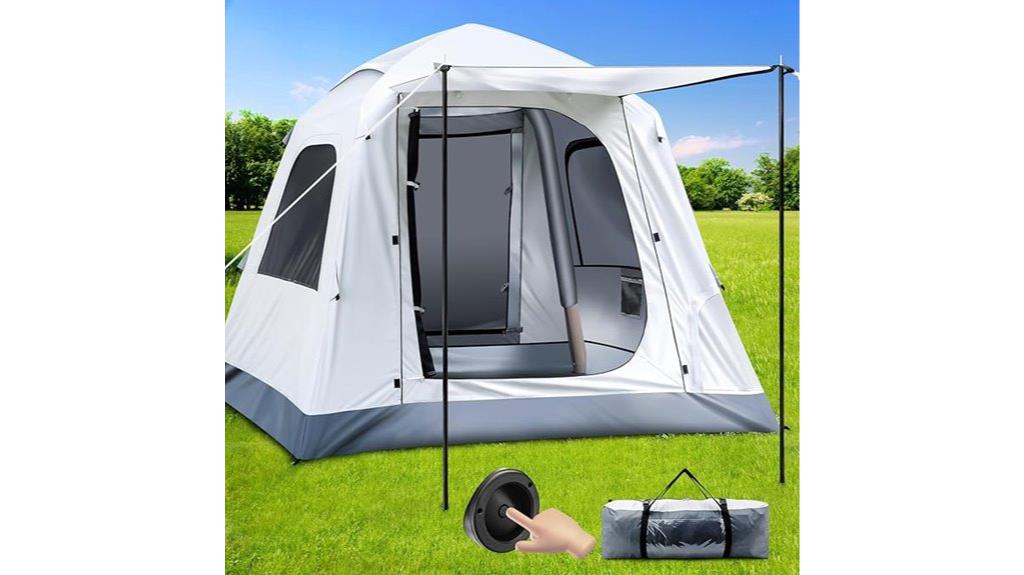 automatic inflatable waterproof tent