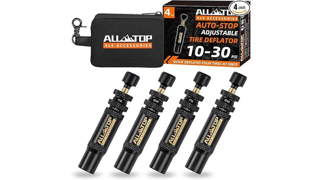 automatic tire pressure deflator