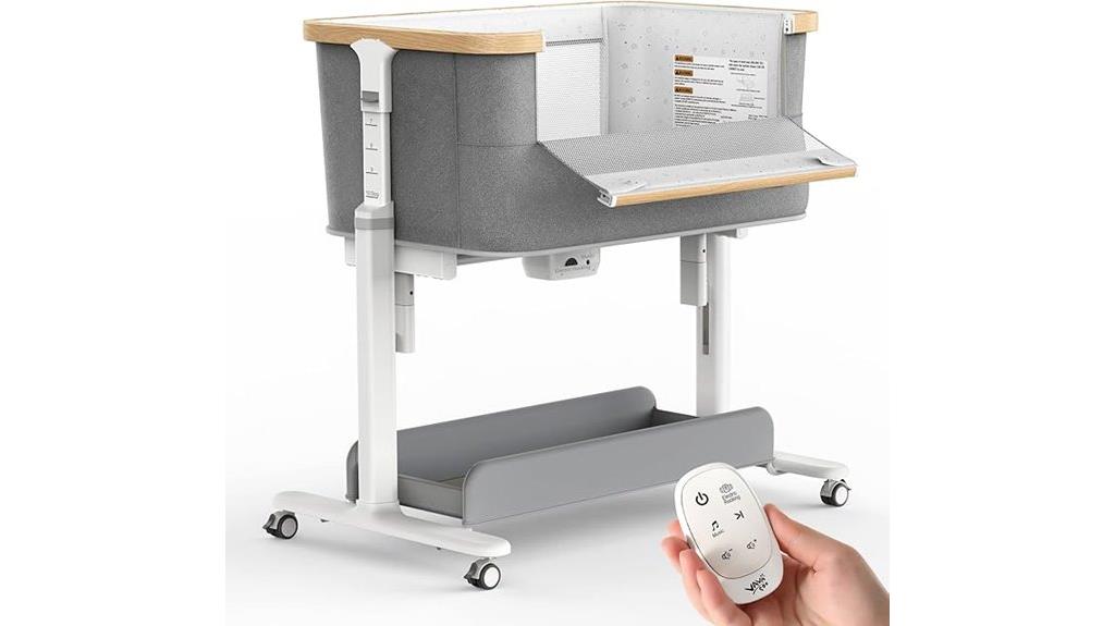 baby bassinet with wheels