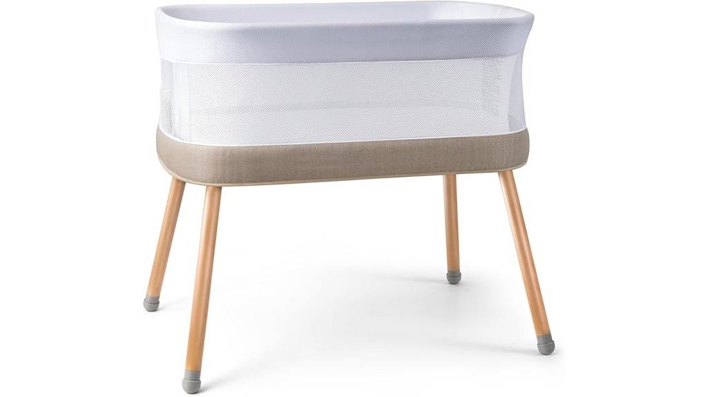 baby bassinet with white noise