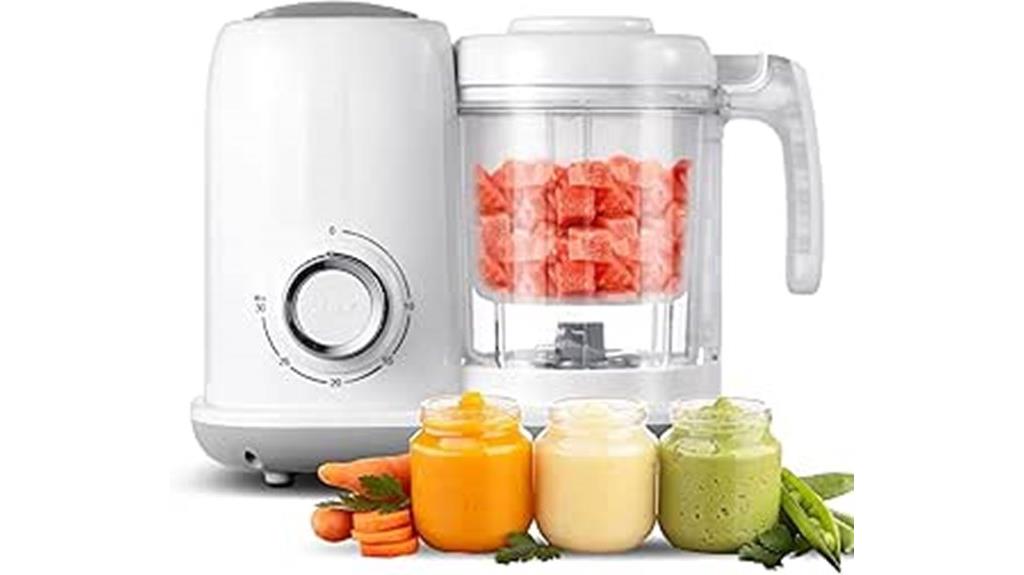 baby food processor steamer