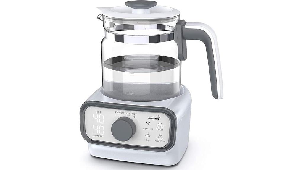 baby kettle with lcd