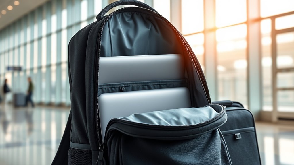 backpack size organization comfort