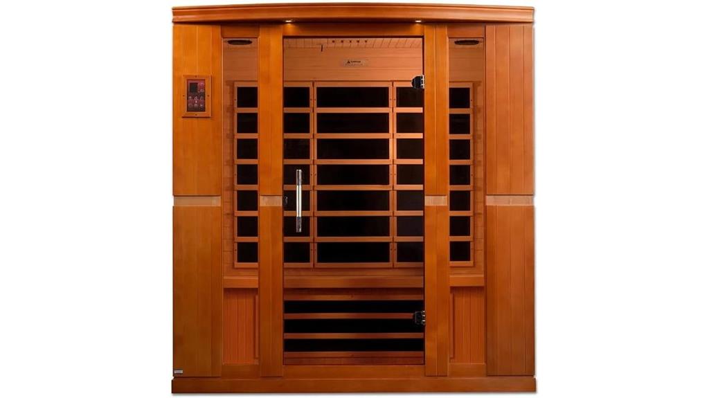 bergamo 4 person infrared sauna