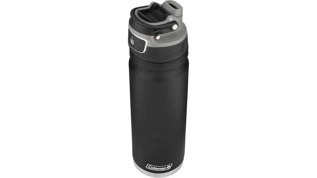 black 24oz stainless bottle