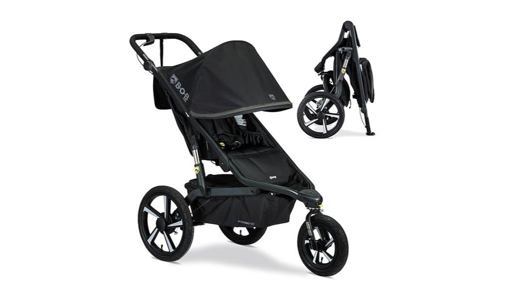 black bob jogging stroller