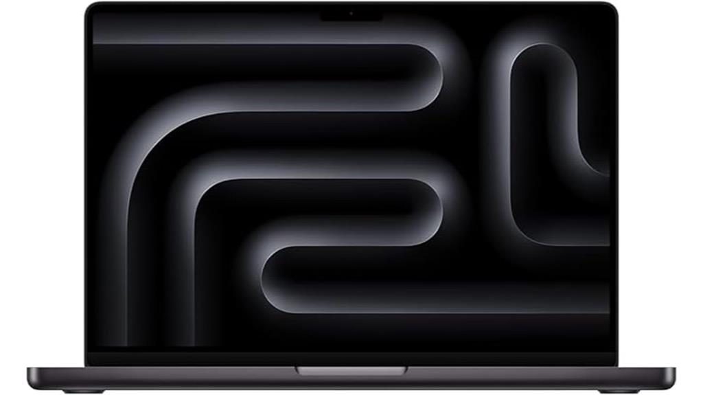 black macbook pro m4