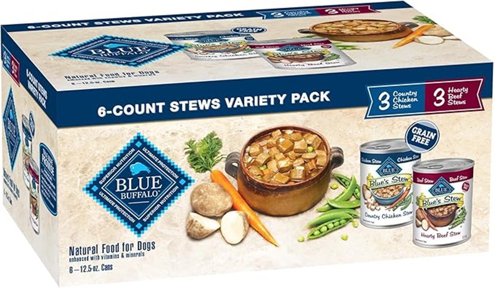 blue buffalo stew packs
