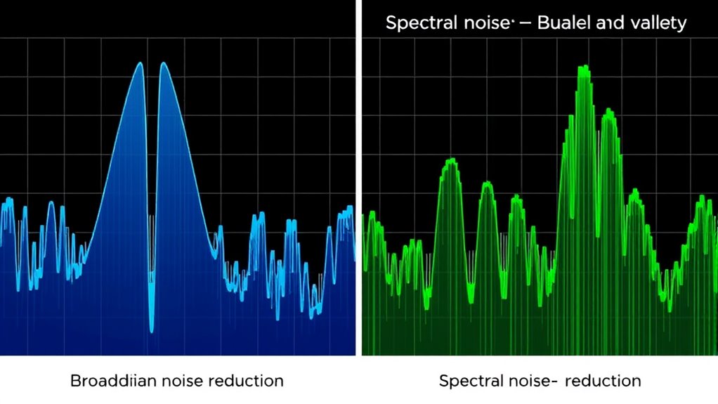 broadband spectral noise comparison