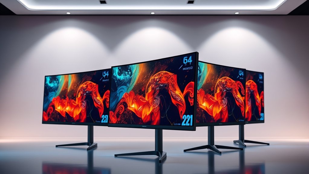 choosing immersive curved monitors