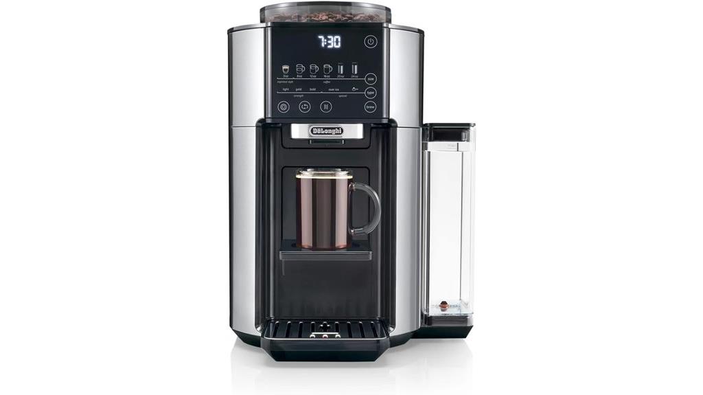 coffee maker with grinder
